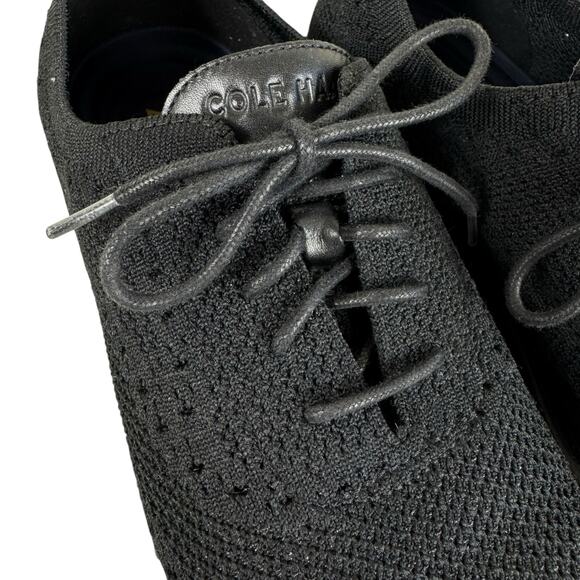Cole Haan 2.ZEROGRAND Stitchlite Wingtip Oxford Knit Lace Up Shoes Men's Sz 10.5 - Picture 2 of 9